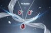 Red Teardrop Cubic Zirconia Set